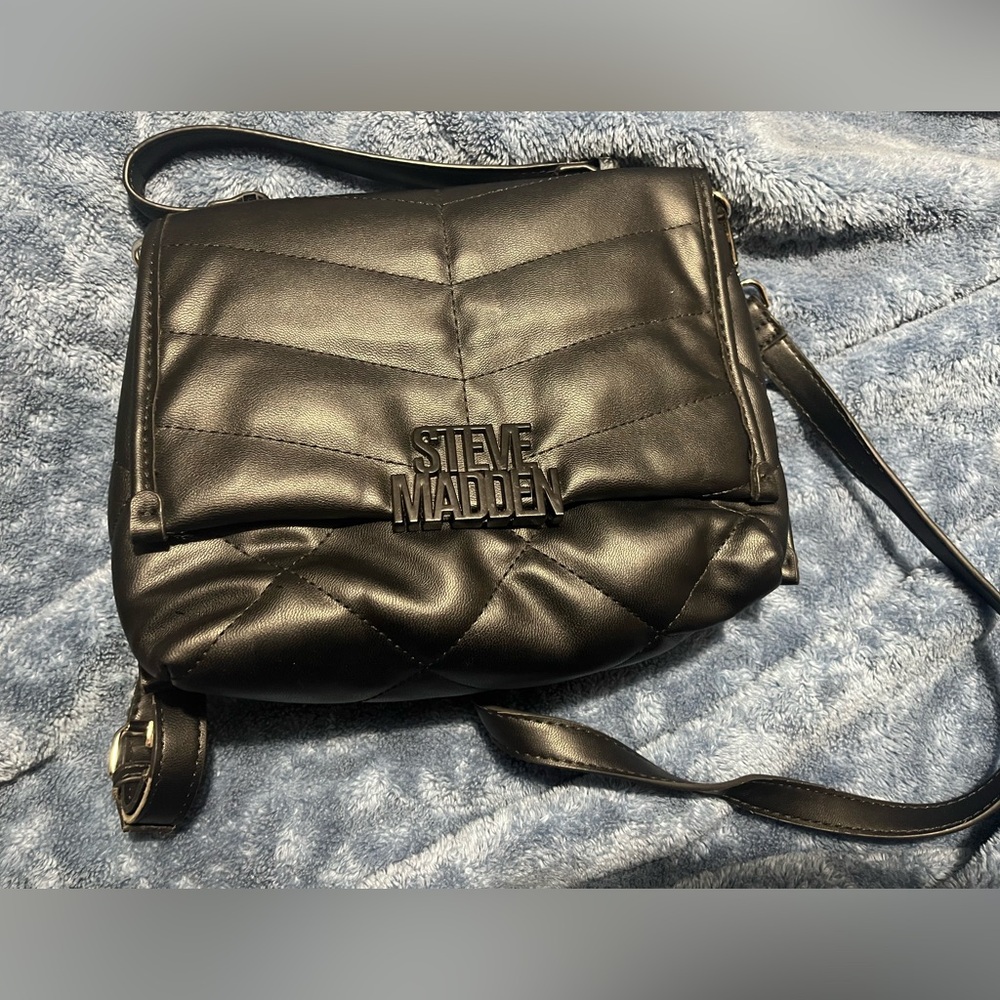 Steve Madden Black Crossbody Bag